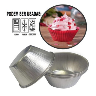 Forma Para Cup Cake N°1 Metálica Peças 7CM - Forminha De CupCake Utensílios De Cozinha Orlandi