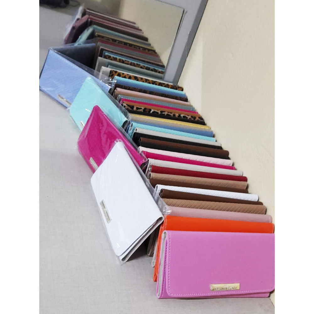 Kit 10 Carteiras Feminina Várias Cores Variadas (ENVIO ALEATÓRIO DE CORES)