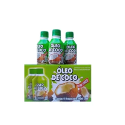 12 Unidades Óleo De Coco 100% Natural 200 Ml