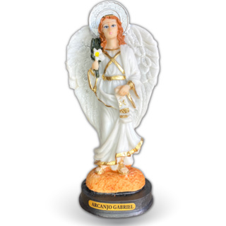 Imagem Arcanjo Gabriel 16x5,5cm- Resina- Ref:15001 em Oferta na Shopee