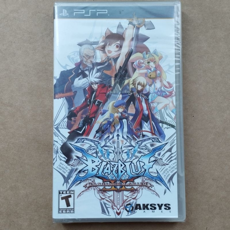 blazblue Continuum shift II Mídia Física Lacrado PSP