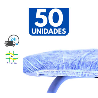 Lençol Descartável TNT Branco Maca 2,00x0,90 C/ Elástico 50 Unidades Anvisa Soft Gramatura 20 Kit 5 Pacotes