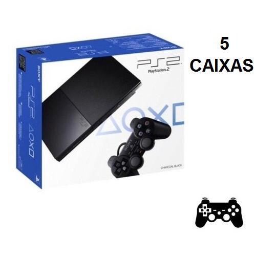 KIT 5 Embalagem Caixa Vazia Do Playstation 2 Slim PS2 otima Resolução NOVA Pronta Entrega