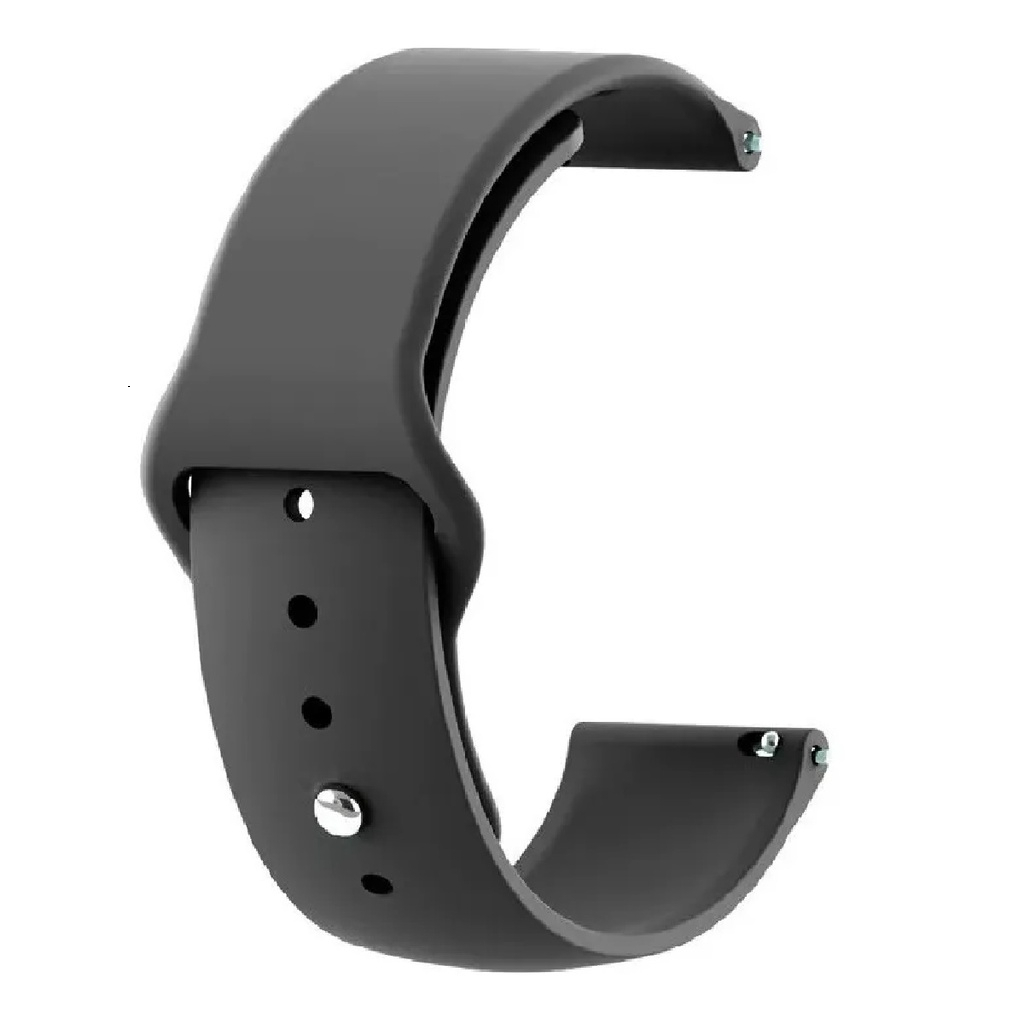 Pulseira de Silicone Esportiva Para Smartwatch Amazfit Bip/Bip Lite/Bip S/Bip U/ Bip 3/Bip 3 Pro, Encaixe Universal 20mm