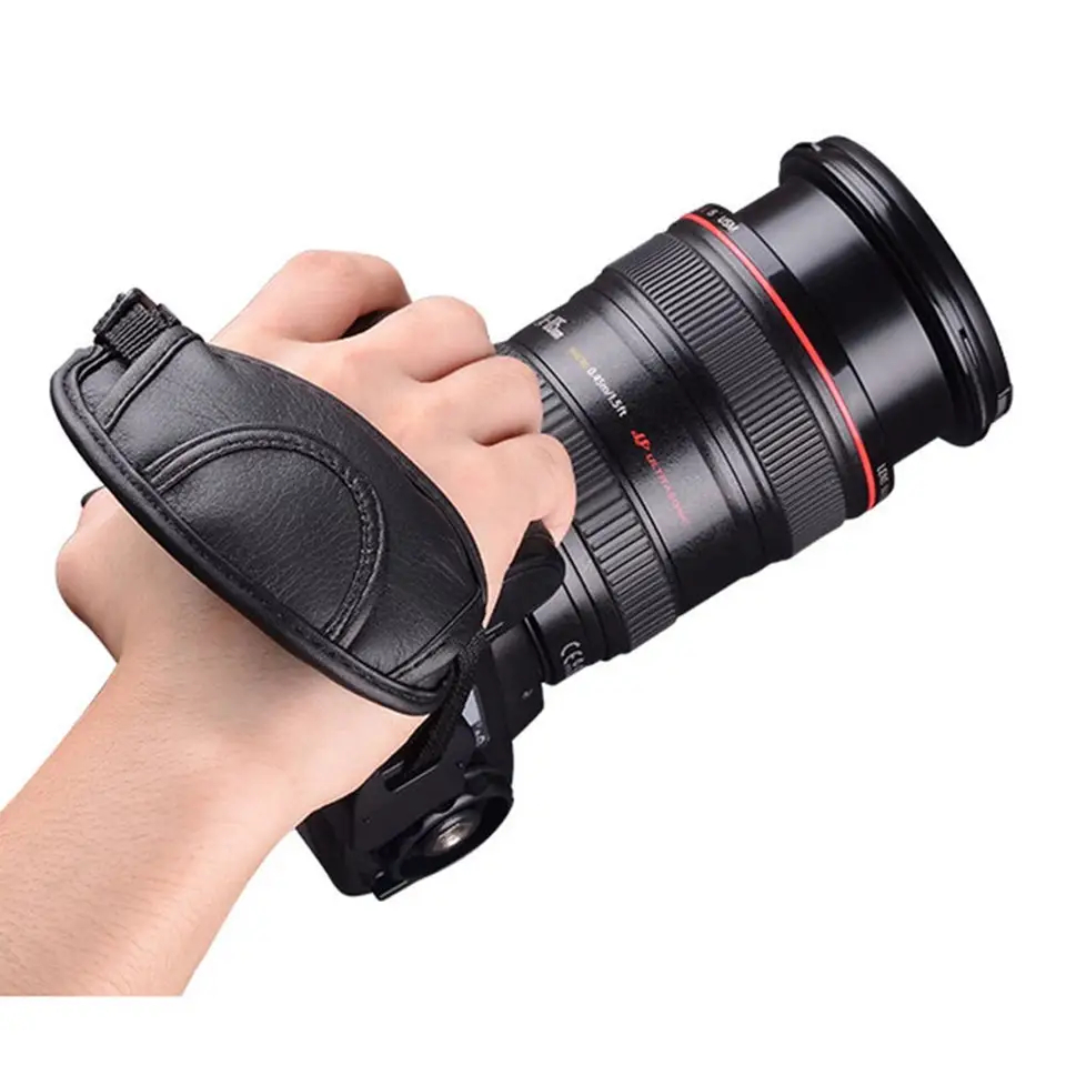 Alça De Mão Hand Grip Para Cameras Dsrl SLR Mirrorles Binóculo e Outros com rosca 1/4 Compatível Com Todas as Marcas Acessórios de Fotografia Profissional
