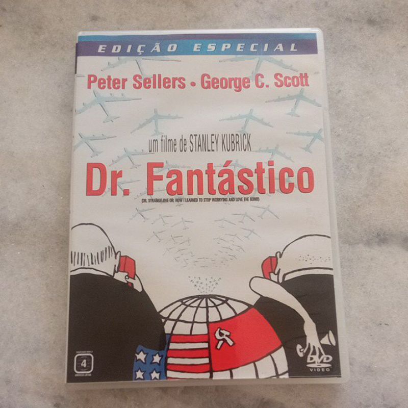 Dvd Dr Fantástico - Peter Sellers - George C. Scott