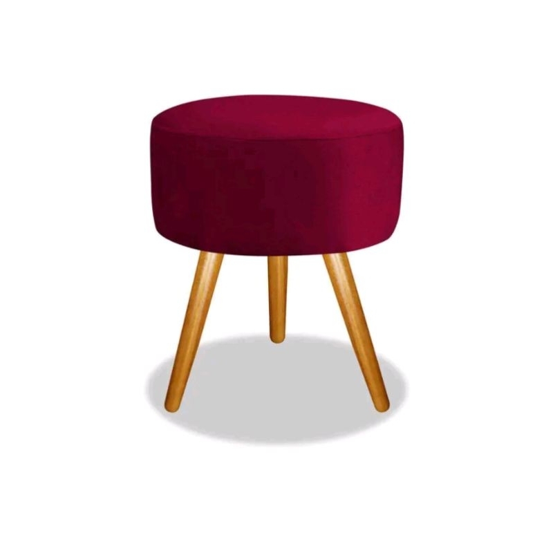 puff , puf , banqueta de decoração maquiagem pé palito marrom, bege , vinho , rosa , cinza