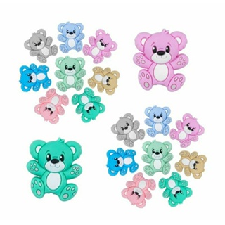 Miçanga Ursinho em Silicone em Oferta na Shopee