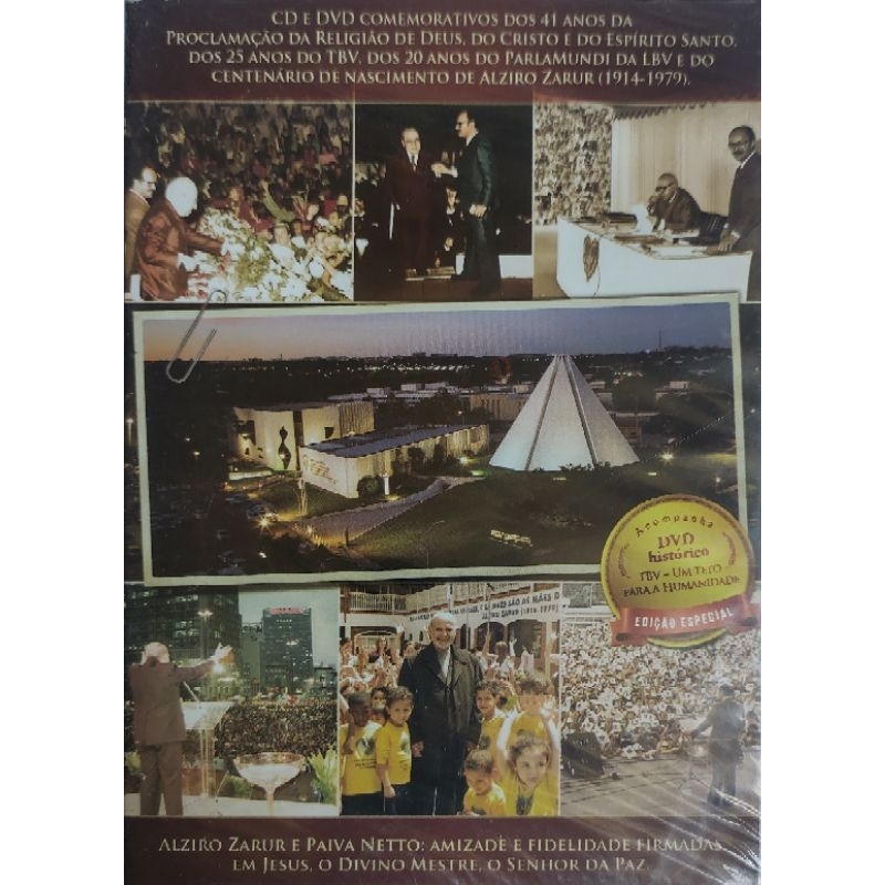 Dvd+Cd Religião de Deus cristo e do Espirito Santo Edição Especial Lacrado