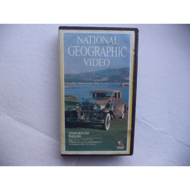 Fita Vhs National Geographic Tesouros do Passado Original