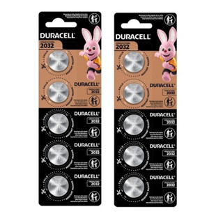 Kit com 2 Pilha Bateria Duracell 2032 Redonda c/5 unidades - Original