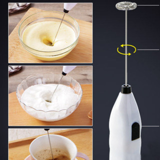 Mini Misturador Batedor Mixer Elétrico Para Claras De Ovos Leite Café Cores Sortidas Utens...