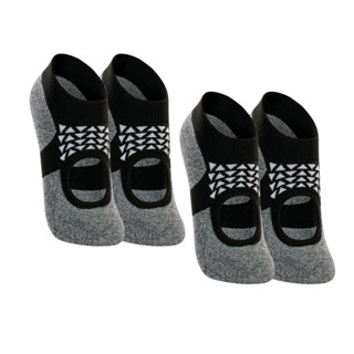 Kit Com 2 Pares De Meia Lupo Para Pilates Yoga Antiderrapante Sapatilha Original Basica em Oferta na Shopee