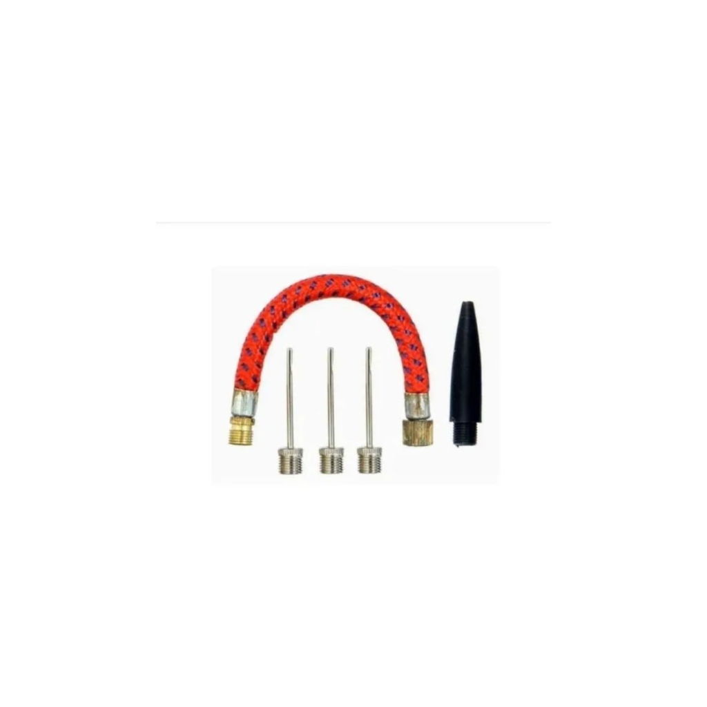 Kit 5 Bicos Adaptador Para Inflar Encher Boias Bolas Colchões