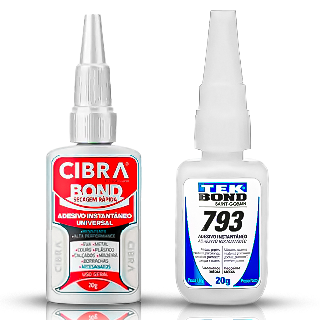 Cola Instantânea 793 20g Tek Bond Acrigel Postiça Antientupimento Artesanato Trabalho Colar Fixar - Stationery