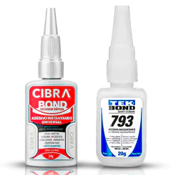 Adesivo Cola Instantânea 793 20g Postiça Antientupimento Artesanato Trabalho Colar Fixar