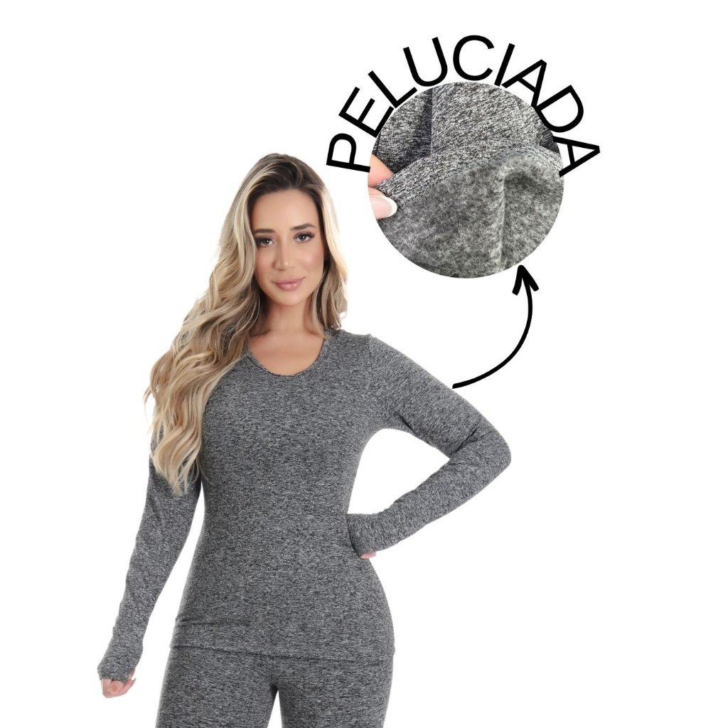 Blusa Flanelada Termica Inverno 10791