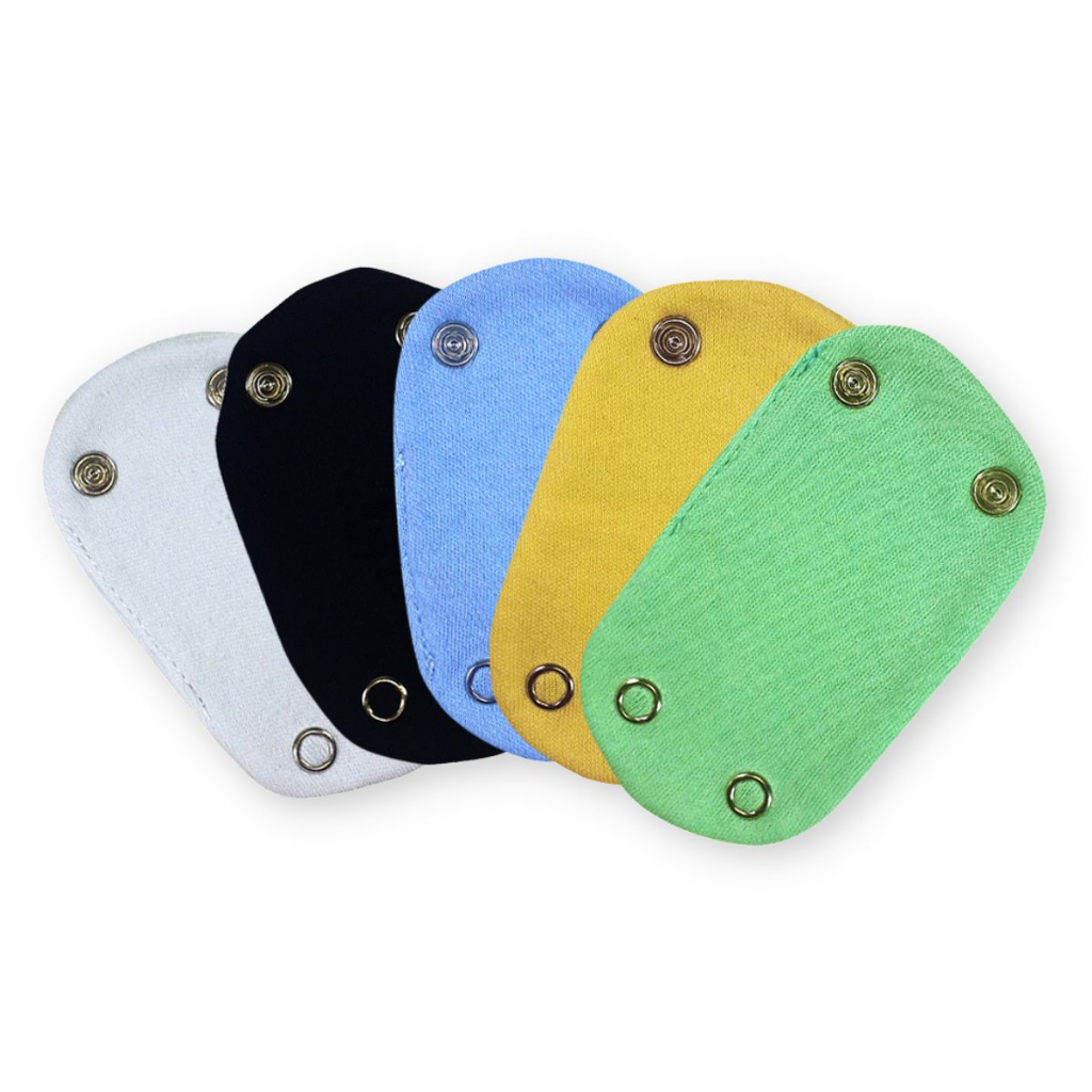 Kit 5 Un Extensor de Body 2 Botões de Pressão Alongador de Body Algodao Bebe Enxoval Menino Menina