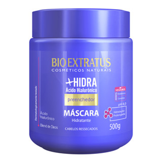 Máscara 500g Mais +Hidra Bio Extratus para Cabelos ressecados.