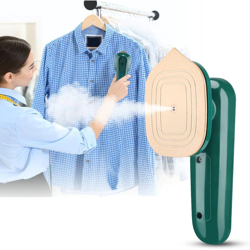 Mini Máquina Portátil Ferro De Passar Roupa Vapor P/ Viagem — imagem 1