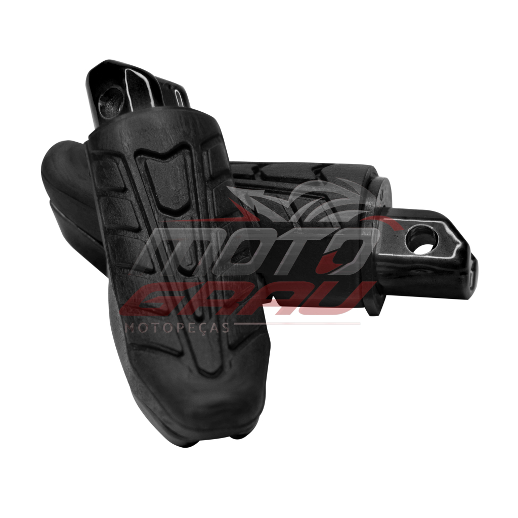 Par Pedaleira Dianteira ou Traseira  apoio de pé traseiro Cg titan start fan 160 cb twister 2016-2023 nrx bros 2016-2020 em Oferta na Shopee
