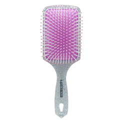Escova Raquete Profissional Glitter Rosa Marco Boni