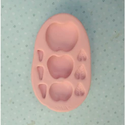Molde de Silicone Kit Maçãs - MA105