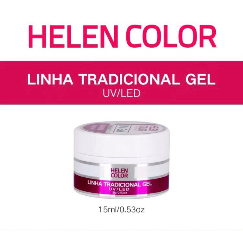 Gel Tradicional Helen Color UV/LED 15g Original