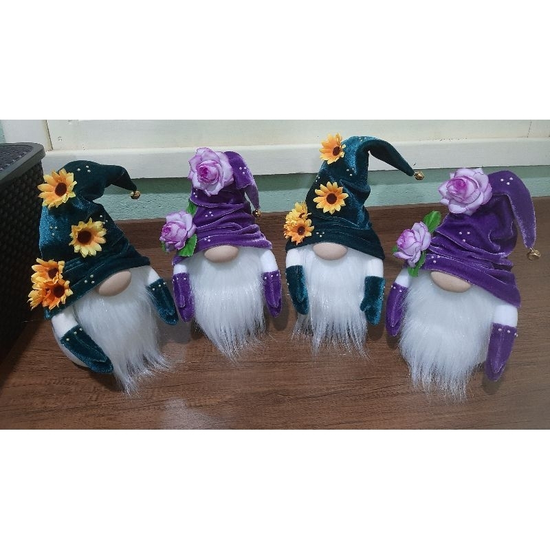DUENDE GNOMO DA FLORESTA DE PELÚCIA DECORATIVO FOFO.