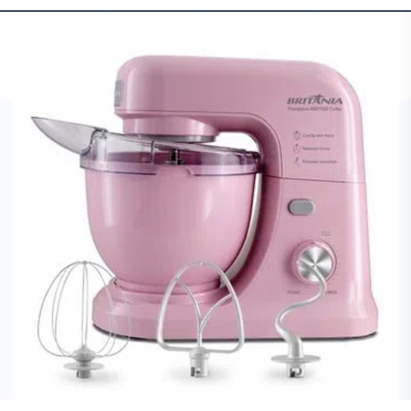 Batedeira Planetária BBP700RS Rosa Turbo 700W 4L