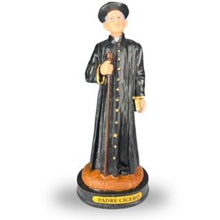Imagem Padre Cicero 15x5cm- Resina- Ref:15097 em Oferta na Shopee