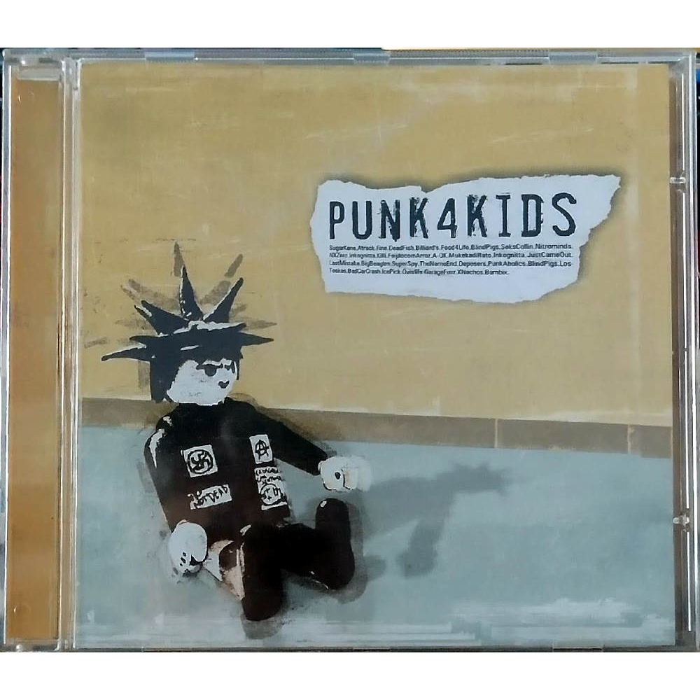 CD Punk 4 Kids Diversos Artistas 30 Faixas Hardcore Brasil