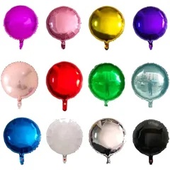 Balão metalizado Redondo 45cm varias cores em Oferta na Shopee