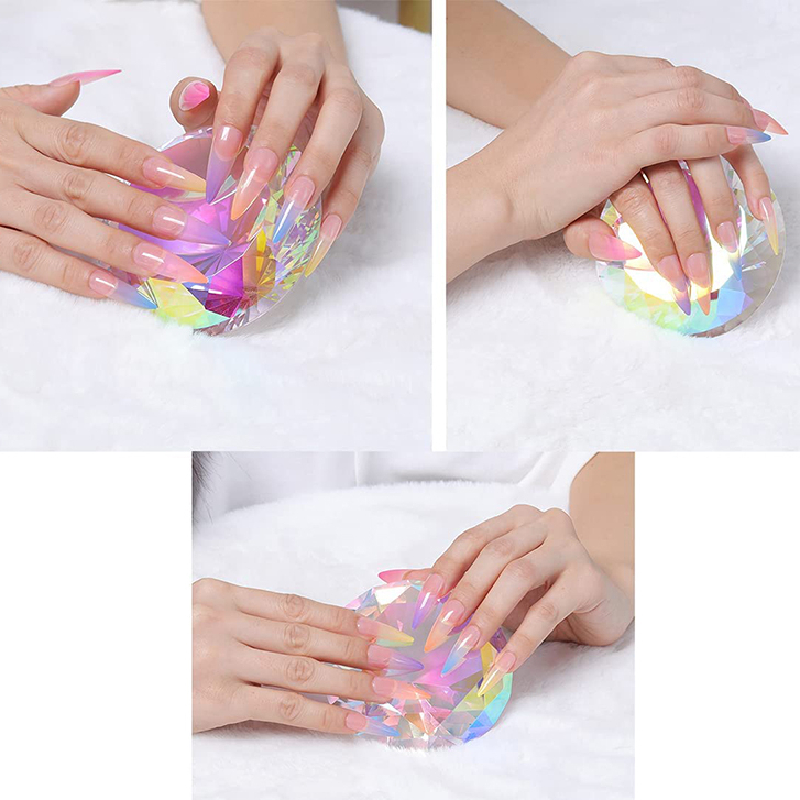 Diamante Furta Cor Cristal Para Tirar Fotos de Unhas Decoradas Manicure Decoração Salão