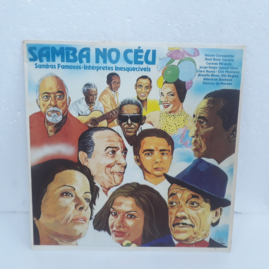Lp - Samba No Céu - Samba Famosos Intérprestes Inesqueciveis