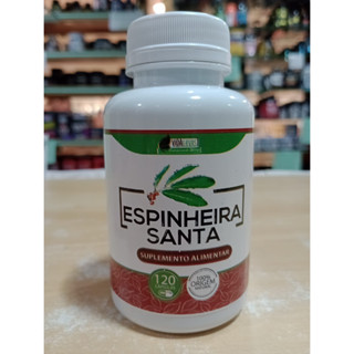 espinheira santa- 120capisulas 500mg - 02 potes de 60 caps cada