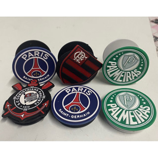 Pop Socket de Time Suporte de celular pop socts para Flamengo palmeiras Corinthians PSG