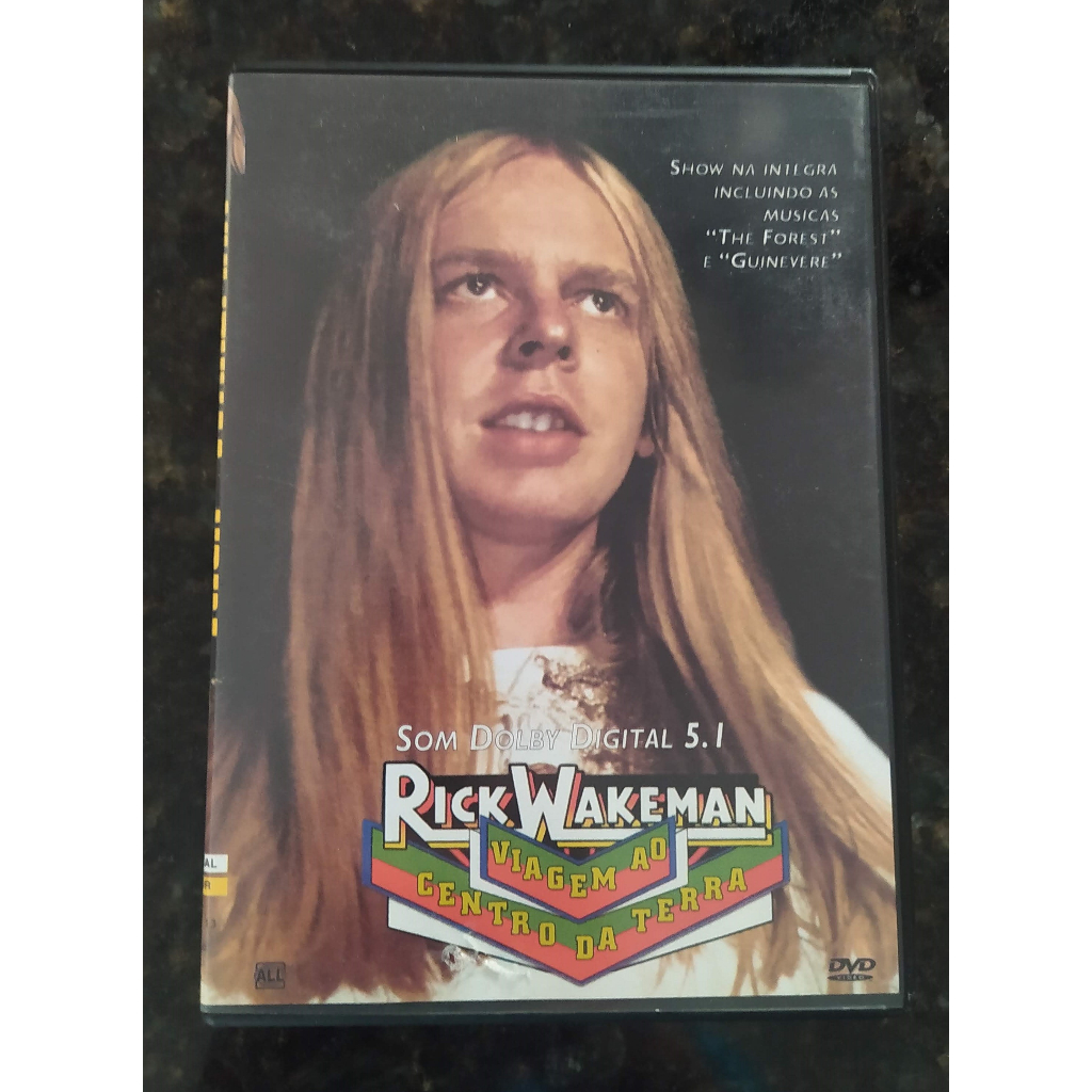 DVD - Rick Wakeman: Viagem Ao Centro Da Terra (usado)