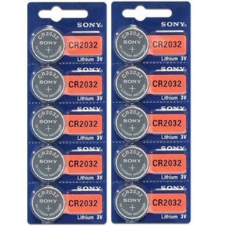 10 pilha Sony CR2032 moeda placa mãe balança relógio em Oferta na Shopee
