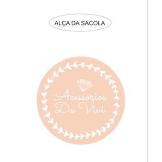 100 Unid. Sacola Plástica Personalizada 16x20