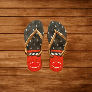 Chinelo Havaianas Novos Promoção Ancora Slim Feminino Personagens