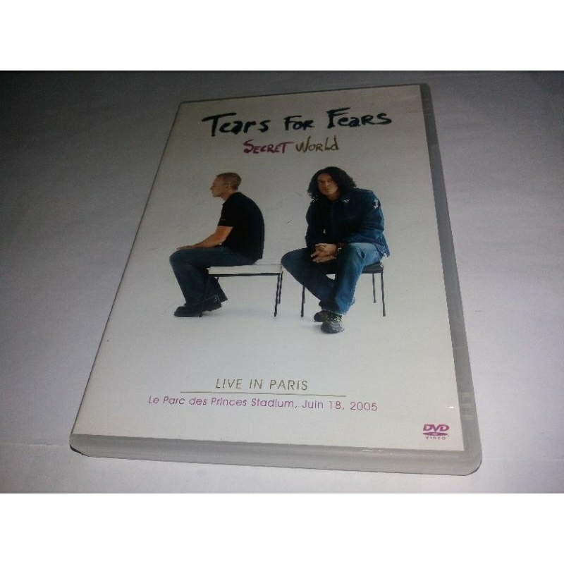 Dvd - Tears For Fears - Secret Word : Live in Paris 2005