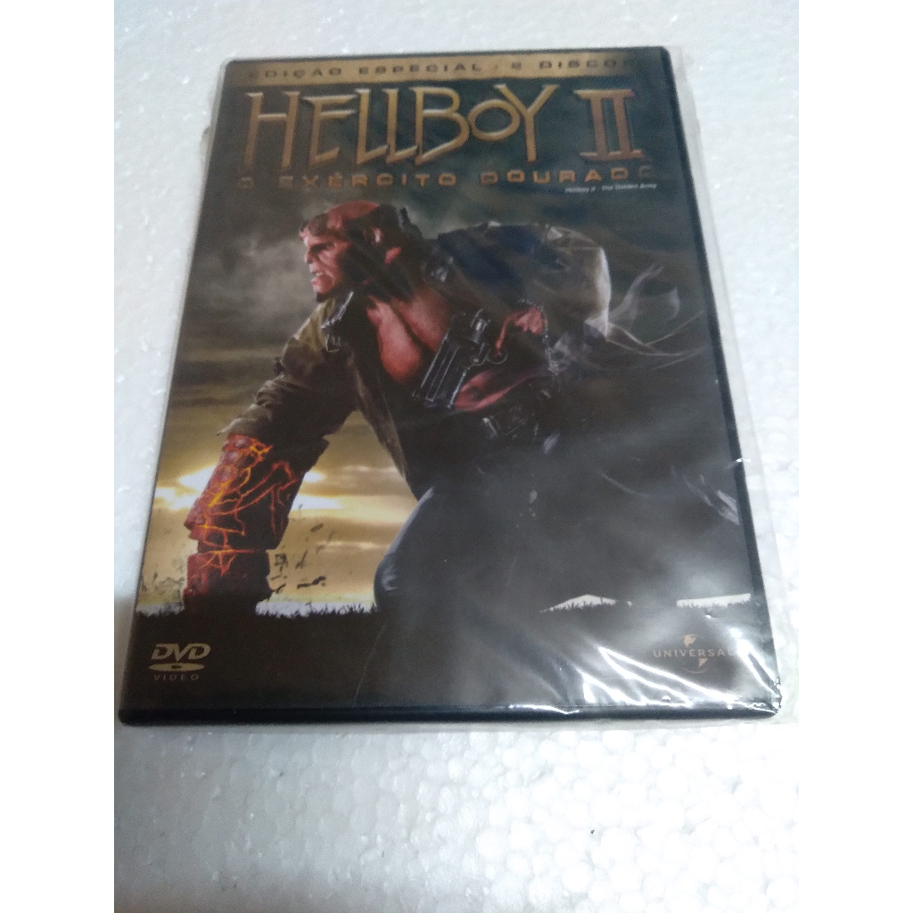dvd hellboy 2 o exercito dourado
