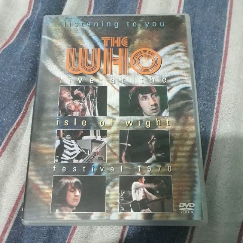 the who dvd listening to you the isle of wight festival 1970