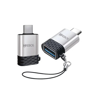 ADAPTADOR OTG HREBOS HS-222 USB-TYPE-C / USB-A F