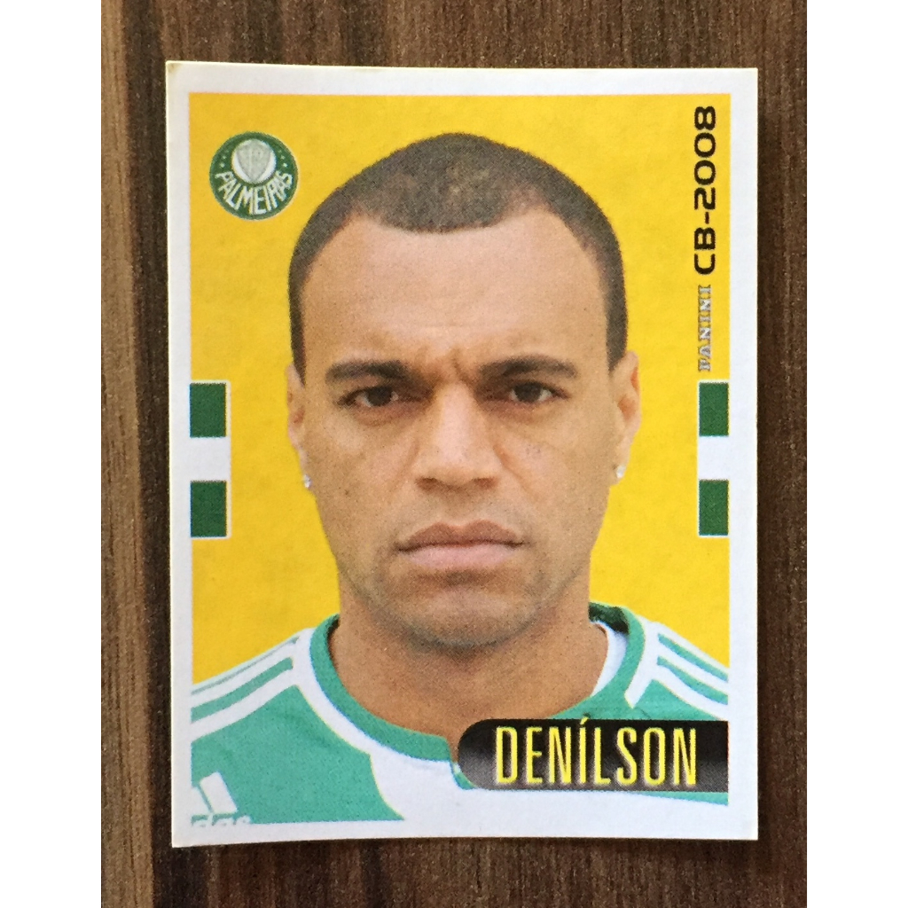 Figurinha Denílson | nº 213 | Campeonato Brasileiro 2008 | Cromo | Palmeiras