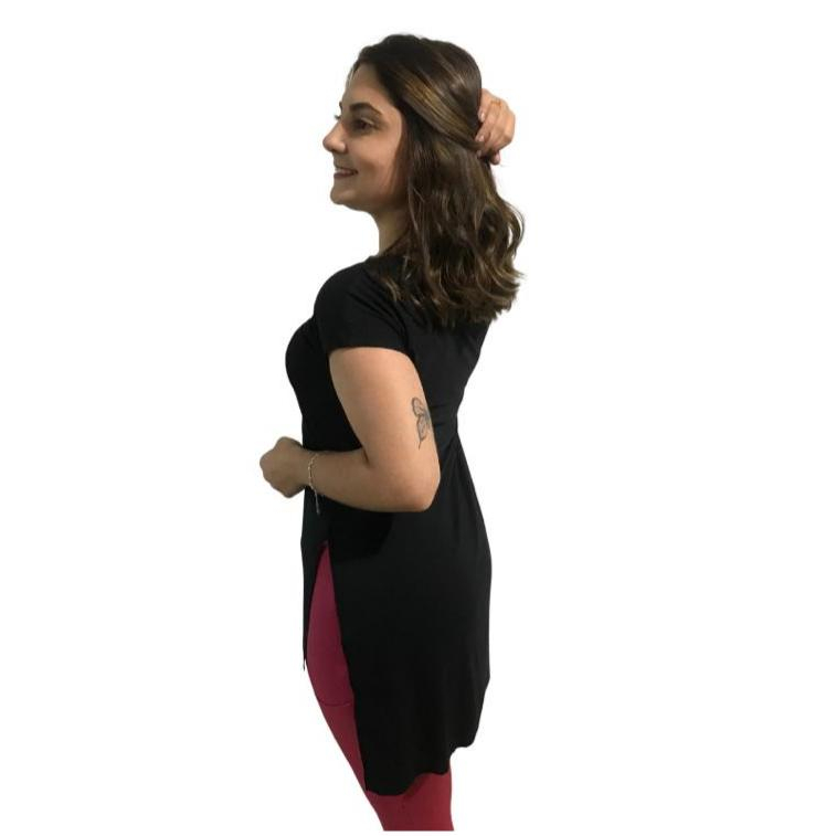 Blusa Feminina Fitness Academia Tapa Bumbum Sobre Legging Roupas Femininas
