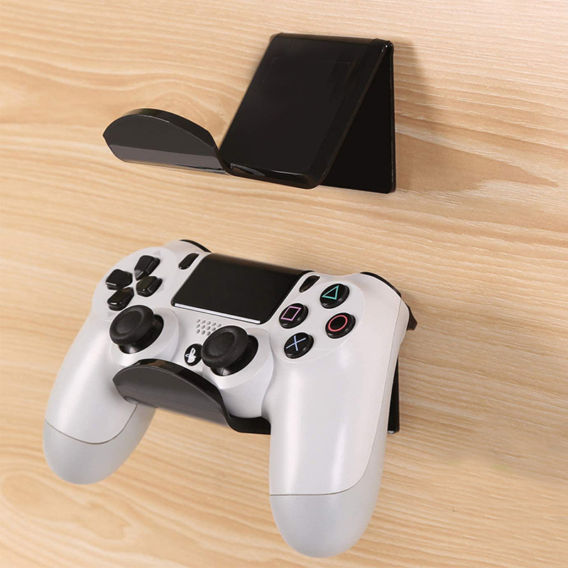 Suporte de Controle Universal de Parede Acrílico Autoadesivo PS5 PS4 PS3 Xbox Switch Fone de Ouvido Gamepad Jogo em Oferta na Shopee