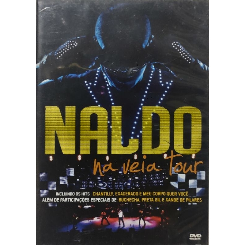 Dvd Naldo Na Veia Tour Otimo Estado