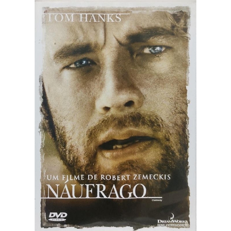 Dvd Náufrago Tom Hawks Otimo Estado
